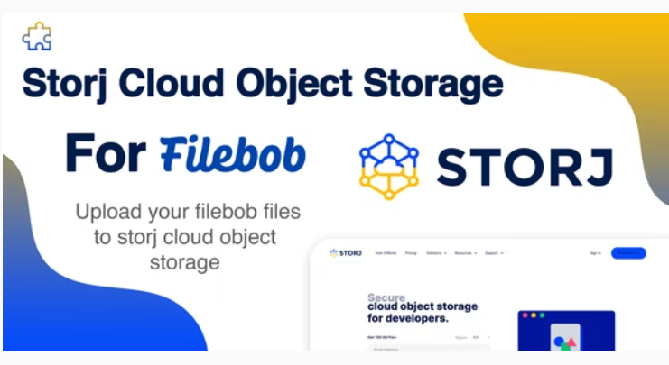 Storj Cloud Object Storage Add-on For Filebob v1.0 Nulled
